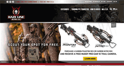 Desktop Screenshot of hazelineguns.com