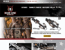 Tablet Screenshot of hazelineguns.com
